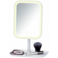 WENKO Miroir LED à Poser Bertiolo - 21 X 30 X 16.5 - Blanc -WENKO Soldes 34058711 3