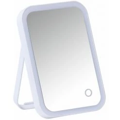 WENKO Miroir LED à Poser Arizona - 4 X 22 X 15 - Blanc -WENKO Soldes 34058713 3