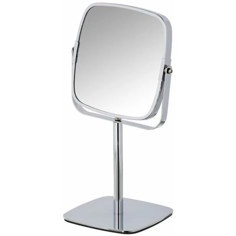 WENKO Miroir Sur Pied Kare - 17 X 29.5x 13 - Argent 3 WENKO Miroir Sur Pied Kare - 17 X 29.5x 13 - Argent