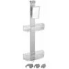 WENKO Valet De Douche Premium à 2 Rangements - 25 X 71 X 10.5 - Argent 1 WENKO Valet De Douche Premium à 2 Rangements - 25 X 71 X 10.5 - Argent -WENKO Soldes 34083981 1
