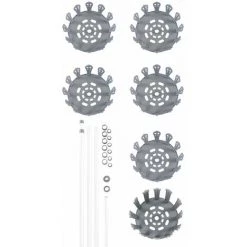 WENKO Étagère Télescopique Pour Chaussures Et Bottes Achilles - 12 Paires - 30 X 100-300 X 30 - Gris 9 WENKO Étagère Télescopique Pour Chaussures Et Bottes Achilles - 12 Paires - 30 X 100-300 X 30 - Gris -WENKO Soldes 34083988 4