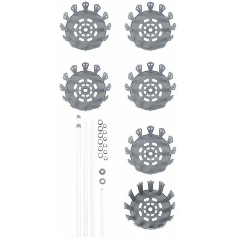 WENKO Étagère Télescopique Pour Chaussures Et Bottes Achilles - 12 Paires - 30 X 100-300 X 30 - Gris 6 WENKO Étagère Télescopique Pour Chaussures Et Bottes Achilles - 12 Paires - 30 X 100-300 X 30 - Gris – Image 4