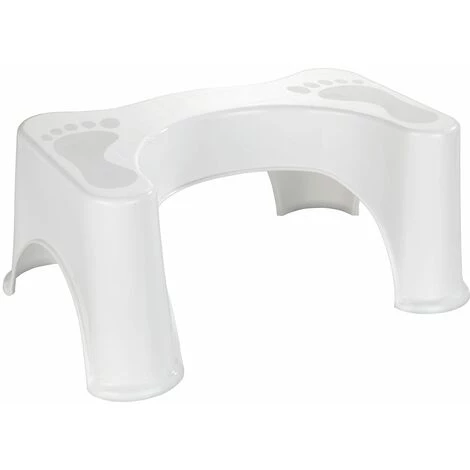 WENKO Tabouret Pour Toilette Secura - 48 X 20.5 X 33.5 - Blanc 3 WENKO Tabouret Pour Toilette Secura - 48 X 20.5 X 33.5 - Blanc