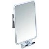 WENKO Miroir Anti-buée Quadro - 14 X 19.5 X 8 - Argent -WENKO Soldes 34084007 1
