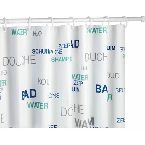 WENKO Barre De Douche Télescopique En Aluminium - 2 X 185 - Blanc 4 WENKO Barre De Douche Télescopique En Aluminium - 2 X 185 - Blanc – Image 2