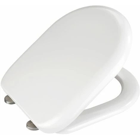 WENKO Abattant WC Santana - 37 X 44 - Blanc 4 WENKO Abattant WC Santana - 37 X 44 - Blanc – Image 2