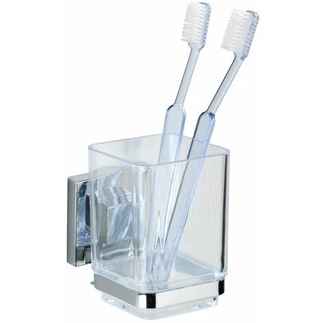 WENKO Gobelet Quadro - 7.5 X 10 X 10 - Argent 4 WENKO Gobelet Quadro - 7.5 X 10 X 10 - Argent – Image 2