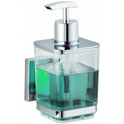 WENKO Distributeur De Savon En Acier Inox Quadro - 7.5 X 16 X 10 - Argent -WENKO Soldes 34084024 3