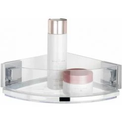 WENKO Etagère D'angle En Acier Inox Quadro - 28 X 8.5 X 19.5 - Argent 7 WENKO Etagère D'angle En Acier Inox Quadro - 28 X 8.5 X 19.5 - Argent -WENKO Soldes 34084026 3