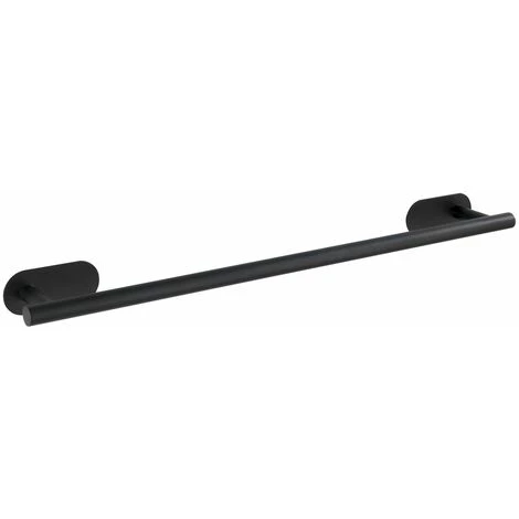 WENKO Barre Porte-serviette Uno Orea En Acier Inox - 60 X 4.5 X 7 - Noir 3 WENKO Barre Porte-serviette Uno Orea En Acier Inox - 60 X 4.5 X 7 - Noir