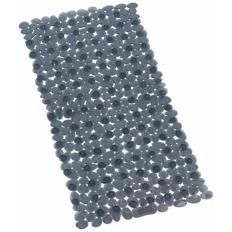 WENKO Tapis De Bain Paradise - 36 X 71 - Gris 3 WENKO Tapis De Bain Paradise - 36 X 71 - Gris