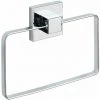 WENKO Anneau Porte-serviettes En Acier Inox Quadro - 18.5 X 14 X 3.5 - Transparent 2 WENKO Anneau Porte-serviettes En Acier Inox Quadro - 18.5 X 14 X 3.5 - Transparent -WENKO Soldes 34084068 1