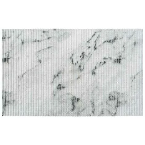 WENKO Tapis De Bain En Mousse Marmor, Tapis Salle De Bain Antidérapant Effet Marbre, Plastique, 50x80 Cm, Gris 3 WENKO Tapis De Bain En Mousse Marmor, Tapis Salle De Bain Antidérapant Effet Marbre, Plastique, 50x80 Cm, Gris