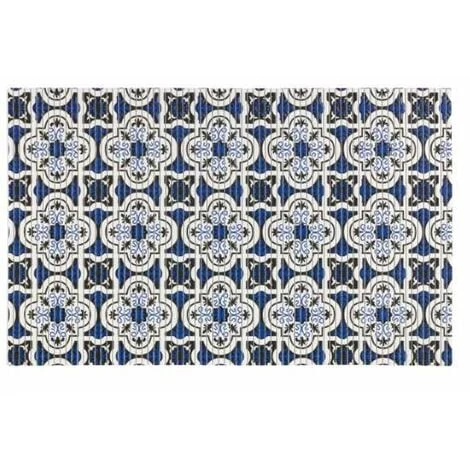 WENKO Tapis De Bain En Mousse Murcia, Tapis Salle De Bain Antidérapant Effet Carreau De Ciment, Plastique, 50x80 Cm, Multicolore 3 WENKO Tapis De Bain En Mousse Murcia, Tapis Salle De Bain Antidérapant Effet Carreau De Ciment, Plastique, 50x80 Cm, Multicolore