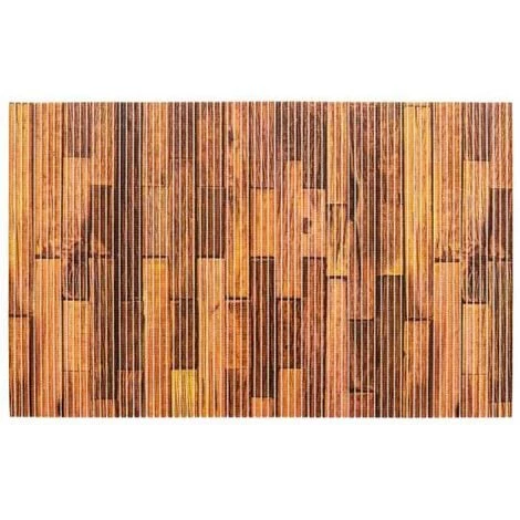 WENKO Tapis De Bain En Mousse Lambris, Tapis Salle De Bain Antidérapant, Plastique Effet Parquet, 50x80 Cm, Marron 3 WENKO Tapis De Bain En Mousse Lambris, Tapis Salle De Bain Antidérapant, Plastique Effet Parquet, 50x80 Cm, Marron