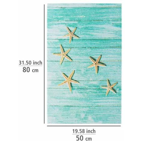 WENKO Tapis De Bain En Mousse Mediaster, Tapis Salle De Bain Antidérapant, Plastique, 50x80 Cm, Multicolore 6 WENKO Tapis De Bain En Mousse Mediaster, Tapis Salle De Bain Antidérapant, Plastique, 50x80 Cm, Multicolore – Image 4