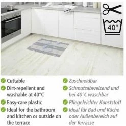 WENKO Tapis De Bain En Mousse Mare Coquillage, Tapis Salle De Bain Antidérapant, Plastique, 50x80 Cm, Multicolore 9 WENKO Tapis De Bain En Mousse Mare Coquillage, Tapis Salle De Bain Antidérapant, Plastique, 50x80 Cm, Multicolore -WENKO Soldes 34510079 3