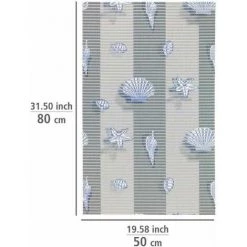 WENKO Tapis De Bain En Mousse Mare Coquillage, Tapis Salle De Bain Antidérapant, Plastique, 50x80 Cm, Multicolore 10 WENKO Tapis De Bain En Mousse Mare Coquillage, Tapis Salle De Bain Antidérapant, Plastique, 50x80 Cm, Multicolore -WENKO Soldes 34510079 4