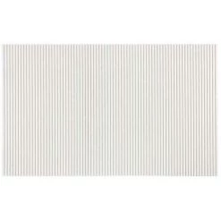 WENKO Tapis De Bain En Mousse, Tapis Salle De Bain Antidérapant, Plastique, 50x80 Cm, Blanc