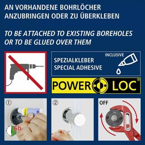 WENKO Etagère D'angle Salle De Bain LED, 2 Paniers De Douche D'angle, Fixation Murale Sans Perçage "Power Loc Plus", Avec éclairage LED Basse Consommation, Rechargeable, Plastique, L74 Cm, Transparent 5 WENKO Etagère D'angle Salle De Bain LED, 2 Paniers De Douche D'angle, Fixation Murale Sans Perçage "Power Loc Plus", Avec éclairage LED Basse Consommation, Rechargeable, Plastique, L74 Cm, Transparent – Image 3