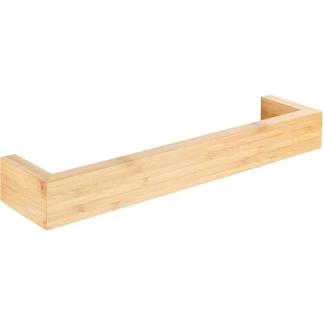 WENKO Porte Serviette Salle De Bain Mural Bambusa, Porte Serviette Salle De Bain Bois Bambou, 40x9x5 Cm, Marron 3 WENKO Porte Serviette Salle De Bain Mural Bambusa, Porte Serviette Salle De Bain Bois Bambou, 40x9x5 Cm, Marron