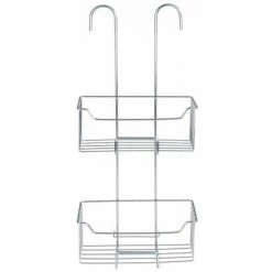 WENKO Etagère De Douche à Suspendre Au Thermostat Milo, 2 Paniers De Douche à Suspendre, Acier Inox, 25x55x14 Cm, Brillant 9 WENKO Etagère De Douche à Suspendre Au Thermostat Milo, 2 Paniers De Douche à Suspendre, Acier Inox, 25x55x14 Cm, Brillant -WENKO Soldes 34510119 3