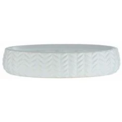 WENKO Porte Savon Céramique, Porte Savon Blanc Barinas, Céramique Avec Relief, 12,3x2,7x8,7 Cm, Blanc 8 WENKO Porte Savon Céramique, Porte Savon Blanc Barinas, Céramique Avec Relief, 12,3x2,7x8,7 Cm, Blanc -WENKO Soldes 34510124 3