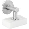 WENKO Porte Savon Mural Aimanté, Porte Savon Magnétique, Fixation Sans Perçage "Turbo Loc", Acier Inox, 4,5x4x7 Cm, Mat 2 WENKO Porte Savon Mural Aimanté, Porte Savon Magnétique, Fixation Sans Perçage "Turbo Loc", Acier Inox, 4,5x4x7 Cm, Mat -WENKO Soldes 34510140 1