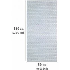 WENKO Tapis Fond De Tiroir Avec Picots, Tapis Antidérapant Tiroir, Protection Tiroir Cuisine, Découpable, Plastique, 150x50 Cm, Transparent 10 WENKO Tapis Fond De Tiroir Avec Picots, Tapis Antidérapant Tiroir, Protection Tiroir Cuisine, Découpable, Plastique, 150x50 Cm, Transparent -WENKO Soldes 34510145 4