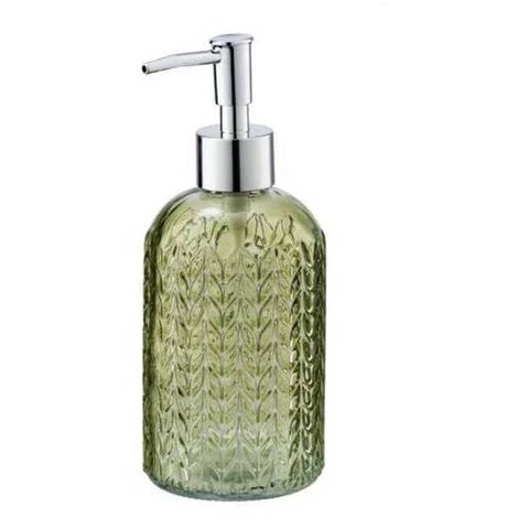 WENKO Distributeur De Savon Vetro, Vert 3 WENKO Distributeur De Savon Vetro, Vert