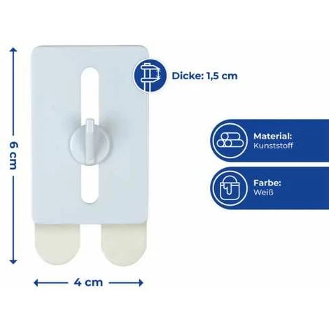 WENKO Clou Adhésif Avec Fixation Strip®-it 6 WENKO Clou Adhésif Avec Fixation Strip®-it – Image 4