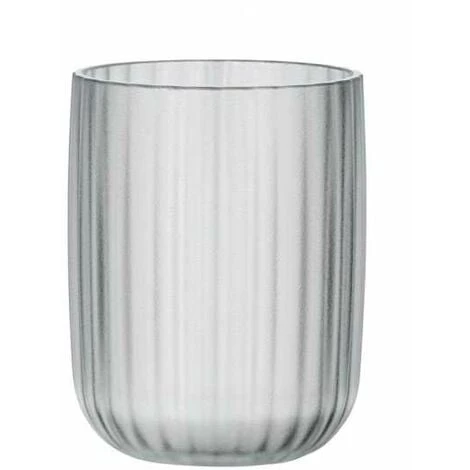 WENKO Porte Brosse à Dent Agropoli, Gobelet Salle De Bain, Plastique Surface Givrée, Ø 7,5x10 Cm, Blanc 4 WENKO Porte Brosse à Dent Agropoli, Gobelet Salle De Bain, Plastique Surface Givrée, Ø 7,5x10 Cm, Blanc – Image 2