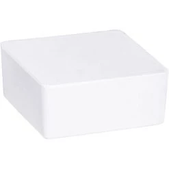 WENKO Recharge Déshumidificateur D'air Cube - Recharge Pour Absorbeur D'humidité 1000 G, Senteur Orange, Chlorure De Calcium, 12x5x12 Cm, Blanc