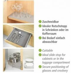 WENKO Tapis Anti-dérapant Gris 9 WENKO Tapis Anti-dérapant Gris -WENKO Soldes 35014635 3