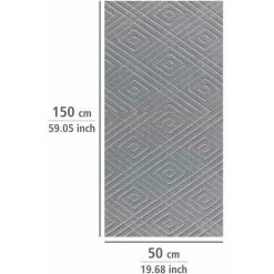 WENKO Tapis Anti-dérapant Design Gris -WENKO Soldes 35014636 5