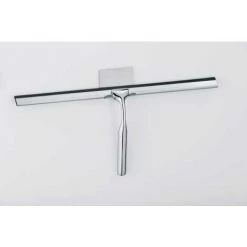 WENKO Raclette De Salle De Bain Terni Jumbo, Raclette De Douche De Qualité Supérieure Avec Fixation Murale à Coller, Nettoyage Sans Trace, Double Lame En Caoutchouc - Métal, 40x16,5 Cm, Brillant 8 WENKO Raclette De Salle De Bain Terni Jumbo, Raclette De Douche De Qualité Supérieure Avec Fixation Murale à Coller, Nettoyage Sans Trace, Double Lame En Caoutchouc - Métal, 40x16,5 Cm, Brillant -WENKO Soldes 35078303 3