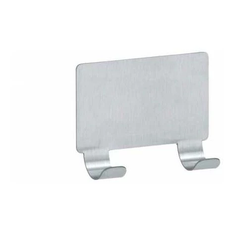 WENKO Raclette De Salle De Bain Terni Jumbo, Raclette De Douche De Qualité Supérieure Avec Fixation Murale à Coller, Nettoyage Sans Trace, Double Lame En Caoutchouc - Métal, 40x16,5 Cm, Brillant 6 WENKO Raclette De Salle De Bain Terni Jumbo, Raclette De Douche De Qualité Supérieure Avec Fixation Murale à Coller, Nettoyage Sans Trace, Double Lame En Caoutchouc - Métal, 40x16,5 Cm, Brillant – Image 4