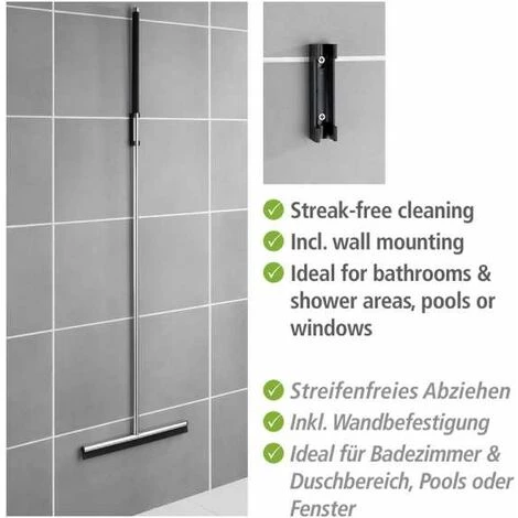 WENKO Raclette Sols Et Fenêtres En Acier Inoxydable Rosole 4 WENKO Raclette Sols Et Fenêtres En Acier Inoxydable Rosole – Image 3