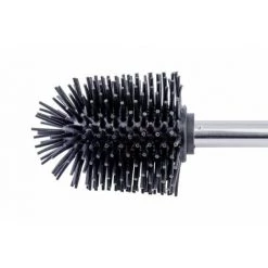 WENKO Brosse WC Silicone, Noir