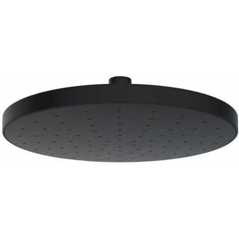 WENKO Tête De Douche Effet Pluie Automatic Cleaning Anticalcaire, Pommeau De Douche Italienne Avec Buses Autonettoyantes, Embout Universel 1/2", Design Rond, Plastique, ø22,5 cm, Noir 3 WENKO Tête De Douche Effet Pluie Automatic Cleaning Anticalcaire, Pommeau De Douche Italienne Avec Buses Autonettoyantes, Embout Universel 1/2", Design Rond, Plastique, ø22,5 cm, Noir