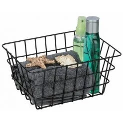 Corbeille Wenko VIANA Noir Mat - Rangement Cuisine - Noir -WENKO Soldes 35547314 5