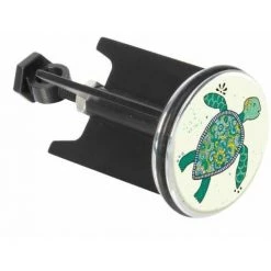 WENKO Bouchon D'évier Pluggy®, Bonde De Lavabo, Turtle, Laiton Noir, Ø 3,9 X 6,5 Cm, Multicolore 7 WENKO Bouchon D'évier Pluggy®, Bonde De Lavabo, Turtle, Laiton Noir, Ø 3,9 X 6,5 Cm, Multicolore -WENKO Soldes 36837734 3