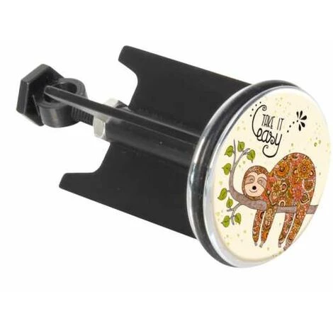 WENKO Bouchon D'évier Pluggy®, Bonde De Lavabo, Take It All, Laiton Noir, Ø 3,9 X 6,5 Cm, Multicolore 5 WENKO Bouchon D'évier Pluggy®, Bonde De Lavabo, Take It All, Laiton Noir, Ø 3,9 X 6,5 Cm, Multicolore – Image 3