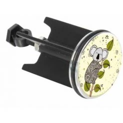 WENKO Bouchon D'évier Pluggy®, Bonde De Lavabo, Koala, Laiton Noir, Ø 3,9 X 6,5 Cm, Multicolore 7 WENKO Bouchon D'évier Pluggy®, Bonde De Lavabo, Koala, Laiton Noir, Ø 3,9 X 6,5 Cm, Multicolore -WENKO Soldes 36837739 3