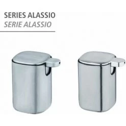 WENKO Distributeur Savon Liquide Alassio, Capacité 230 Ml, Acier Inox, 9,3x39,2x9,3 Cm, Brillant 11 WENKO Distributeur Savon Liquide Alassio, Capacité 230 Ml, Acier Inox, 9,3x39,2x9,3 Cm, Brillant -WENKO Soldes 37022264 5