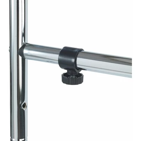 WENKO Porte-vêtements Profissimo - 4 Roulettes - 116 X 188 X 49 - Argent 4 WENKO Porte-vêtements Profissimo - 4 Roulettes - 116 X 188 X 49 - Argent – Image 2