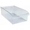 WENKO Rangement Placard, Frigo Taille L, Organisateur Frigo Transparent, PET Adapté Au Contact Alimentaire, 21x11x37 Cm, Transparent -WENKO Soldes 37402344 1