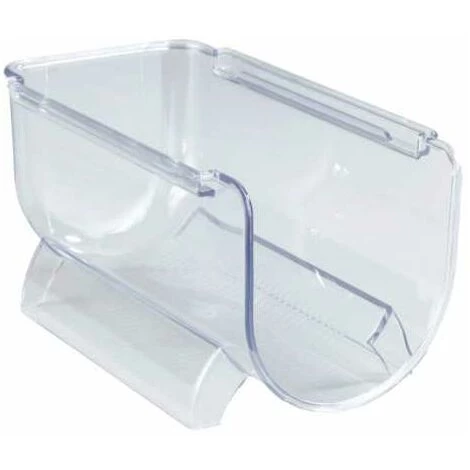WENKO Range Bouteille Frigo Empilable, Porte Bouteille Frigo, Plastique PET Adapté Au Contact Alimentaire, 11x11x20,5 Cm, Transparent 3 WENKO Range Bouteille Frigo Empilable, Porte Bouteille Frigo, Plastique PET Adapté Au Contact Alimentaire, 11x11x20,5 Cm, Transparent