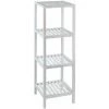WENKO Étagère Norway à 4 Niveaux - 36 X 112 X 36 - Blanc 2 WENKO Étagère Norway à 4 Niveaux - 36 X 112 X 36 - Blanc -WENKO Soldes 37465231 1