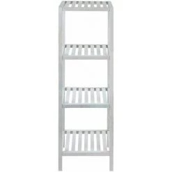 WENKO Étagère Norway à 4 Niveaux - 36 X 112 X 36 - Blanc 9 WENKO Étagère Norway à 4 Niveaux - 36 X 112 X 36 - Blanc -WENKO Soldes 37465231 4